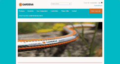 Desktop Screenshot of gardena-shop.ro