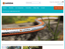 Tablet Screenshot of gardena-shop.ro